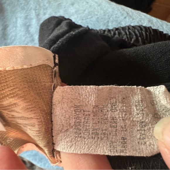 Vintage culotte linen pants - Picture 7 of 7